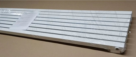 Вертикальный радиатор серии 40x40 V, 2 секции, 500/90/70, квадратная труба 40x40